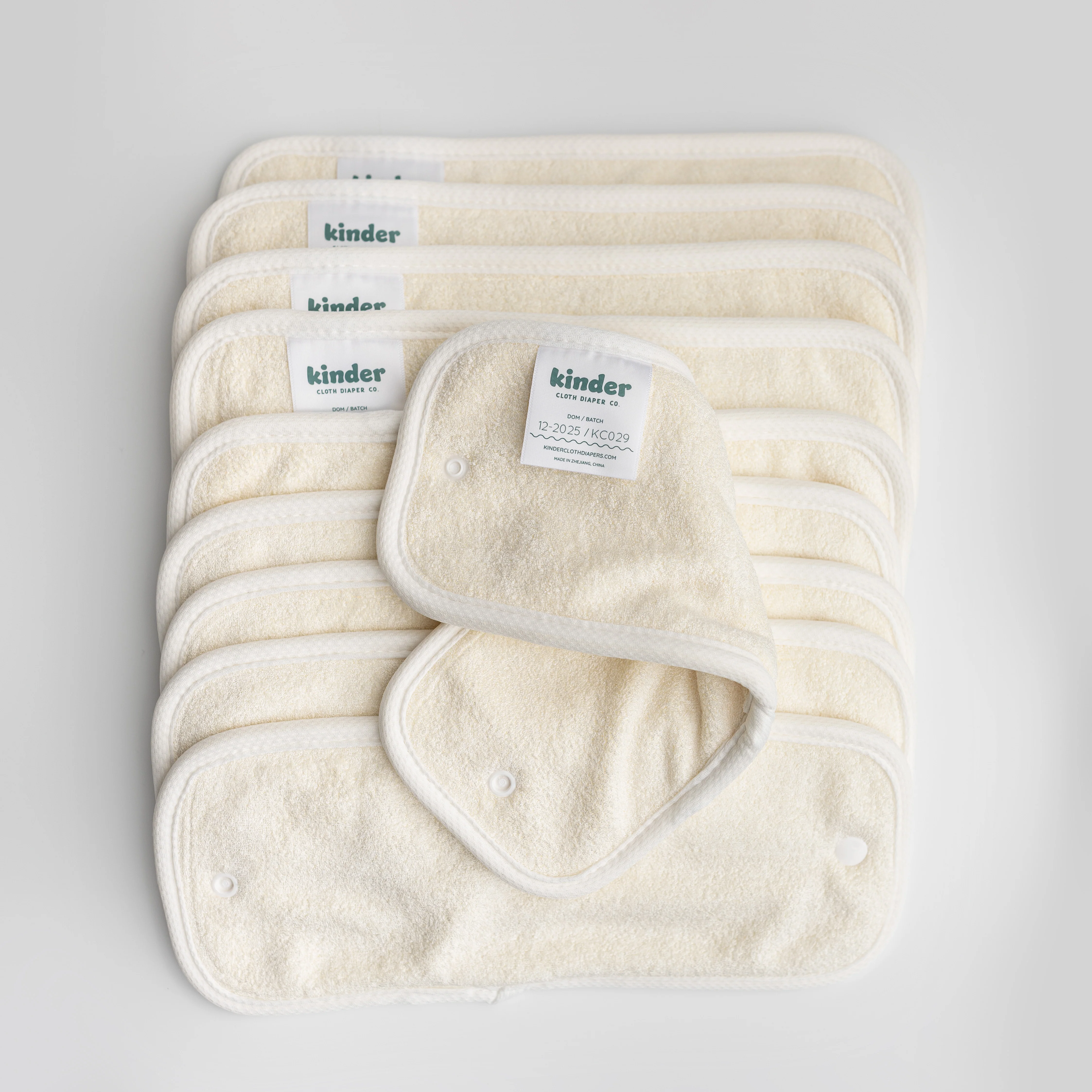 6-Layer Bamboo Viscose Newborn Cloth Diaper Insert - Image 4