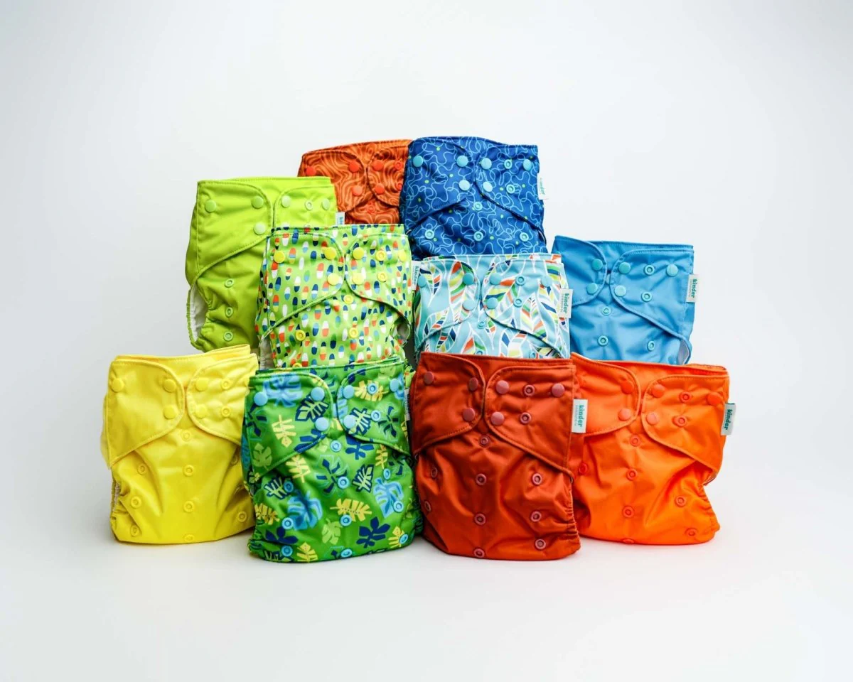 Abstract: Essentials Pocket Cloth Diaper with Athletic Wicking Jersey, Grows with your Baby - Image 26