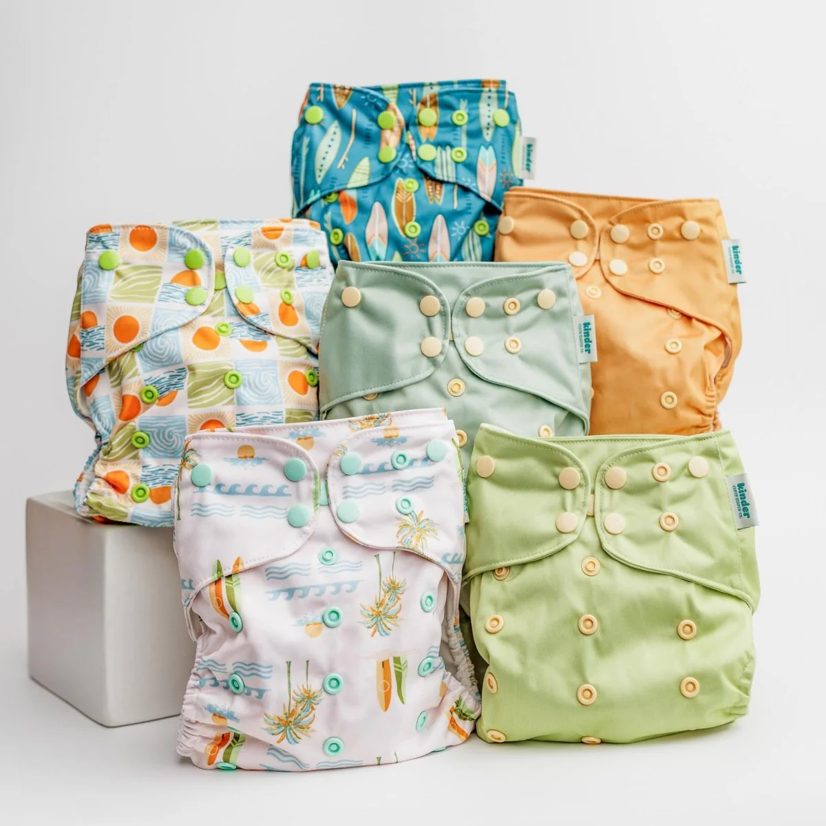 Abstract: Essentials Pocket Cloth Diaper with Athletic Wicking Jersey, Grows with your Baby - Image 37
