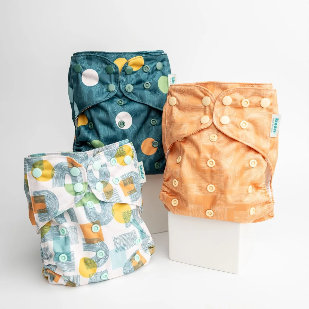 Abstract: Essentials Pocket Cloth Diaper with Athletic Wicking Jersey, Grows with your Baby - Image 45