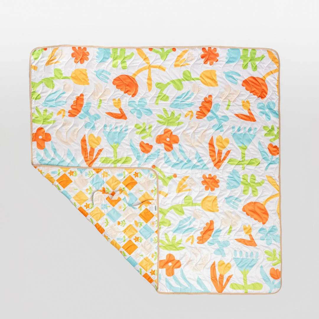 Anywhere Adventure Play Mat, Featuring Quilted Wipeable Machine Washable Fabric - Image 13