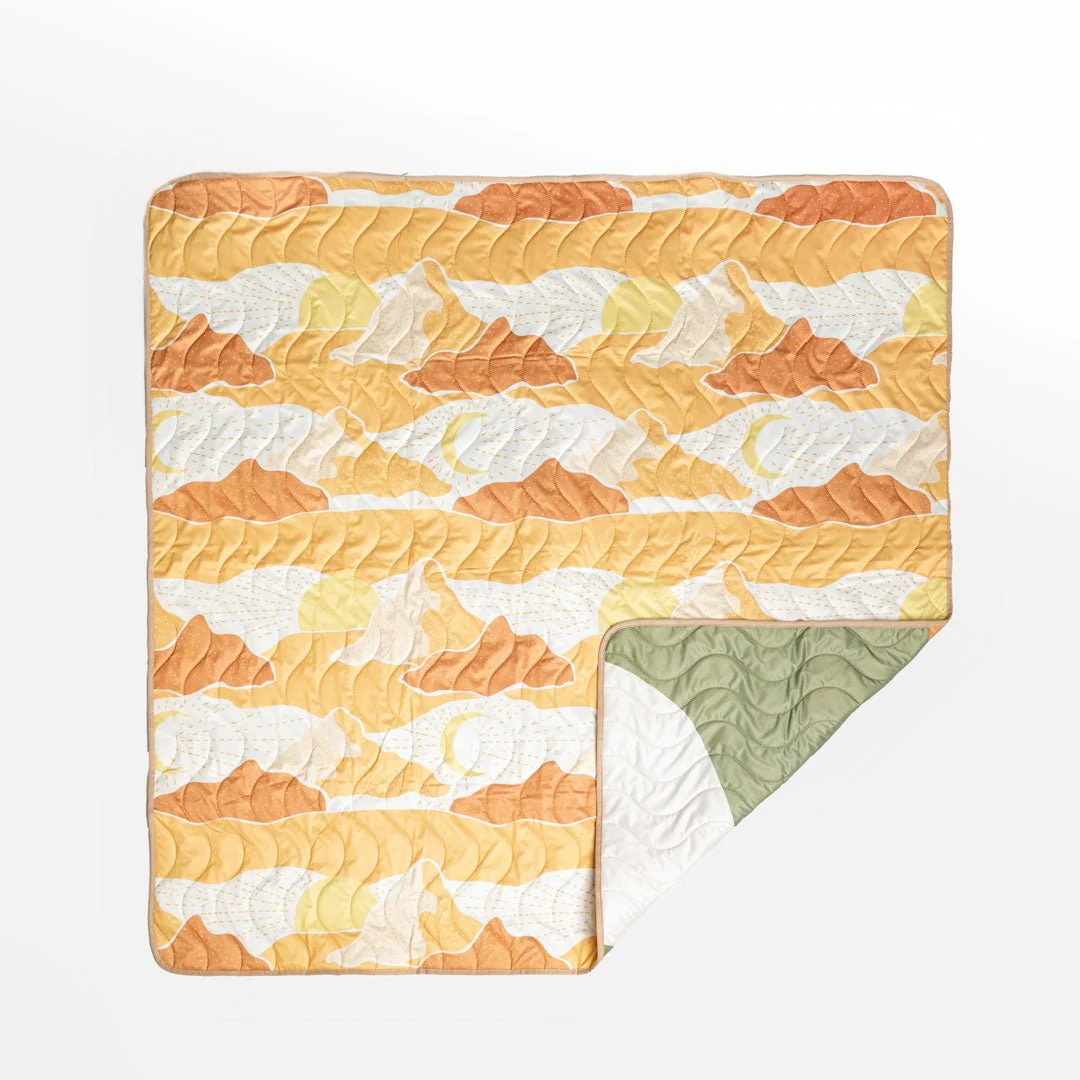 Anywhere Adventure Play Mat, Featuring Quilted Wipeable Machine Washable Fabric - Image 14