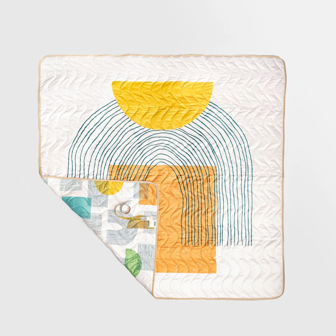 Anywhere Adventure Play Mat, Featuring Quilted Wipeable Machine Washable Fabric - Image 16