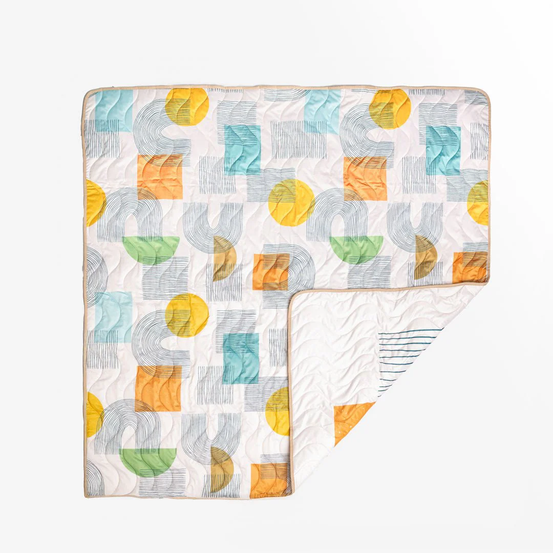 Anywhere Adventure Play Mat, Featuring Quilted Wipeable Machine Washable Fabric - Image 17