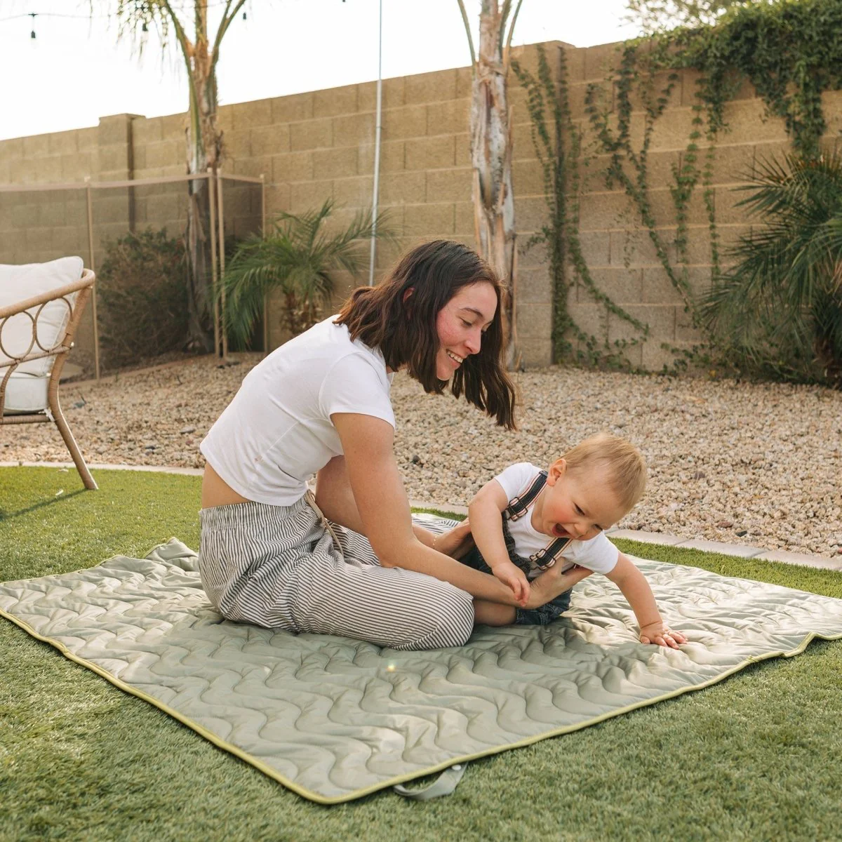 Anywhere Adventure Play Mat, Featuring Quilted Wipeable Machine Washable Fabric - Image 31