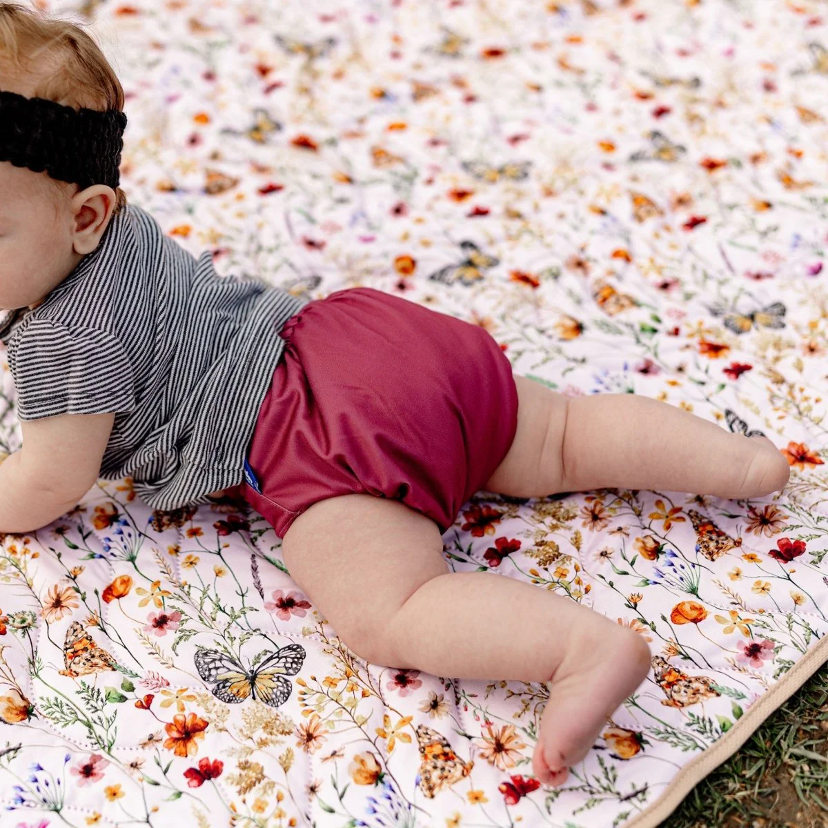 Anywhere Adventure Play Mat, Featuring Quilted Wipeable Machine Washable Fabric - Image 38