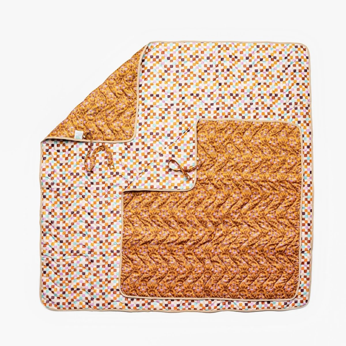 Anywhere Adventure Play Mat, Featuring Quilted Wipeable Machine Washable Fabric - Image 42