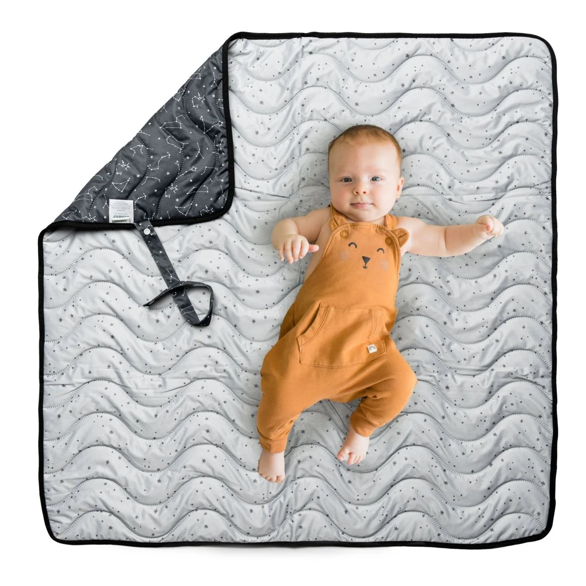 Anywhere Adventure Play Mat, Featuring Quilted Wipeable Machine Washable Fabric - Image 50