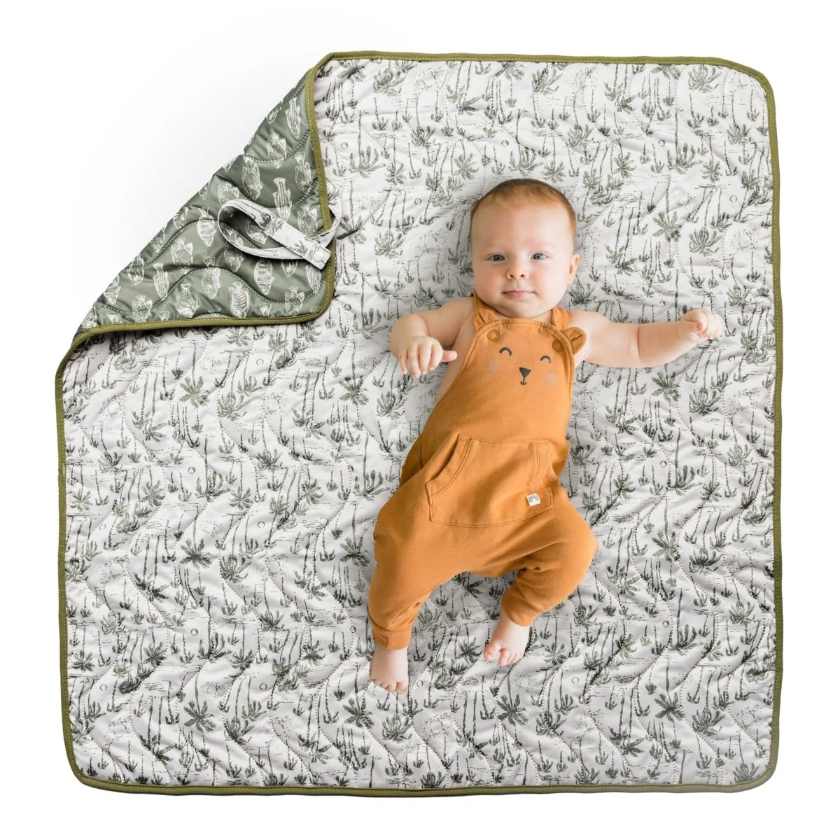 Anywhere Adventure Play Mat, Featuring Quilted Wipeable Machine Washable Fabric - Image 53