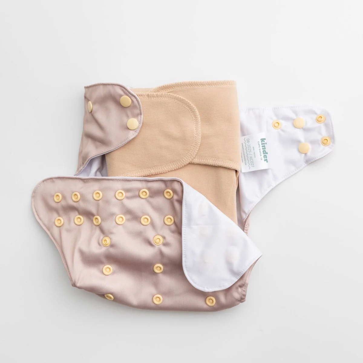 Bamboo Viscose and Cotton Lycra Stretchy Pre-Flat Diaper - Image 10