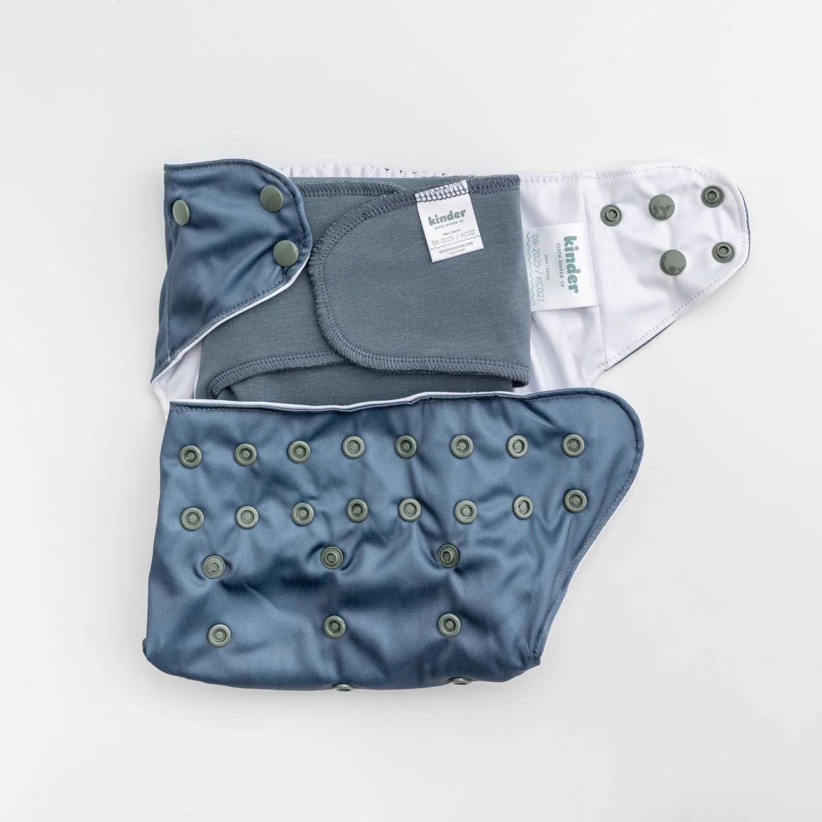 Bamboo Viscose and Cotton Lycra Stretchy Pre-Flat Diaper - Image 12