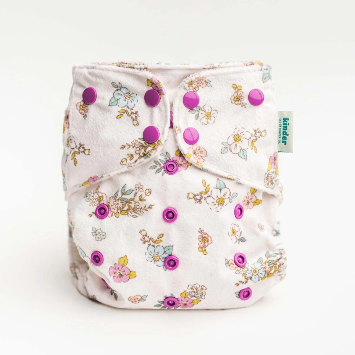 Patterned Lounger Pocket Cloth Diaper — Minky Fleece with Athletic Wicking Jersey - Image 16