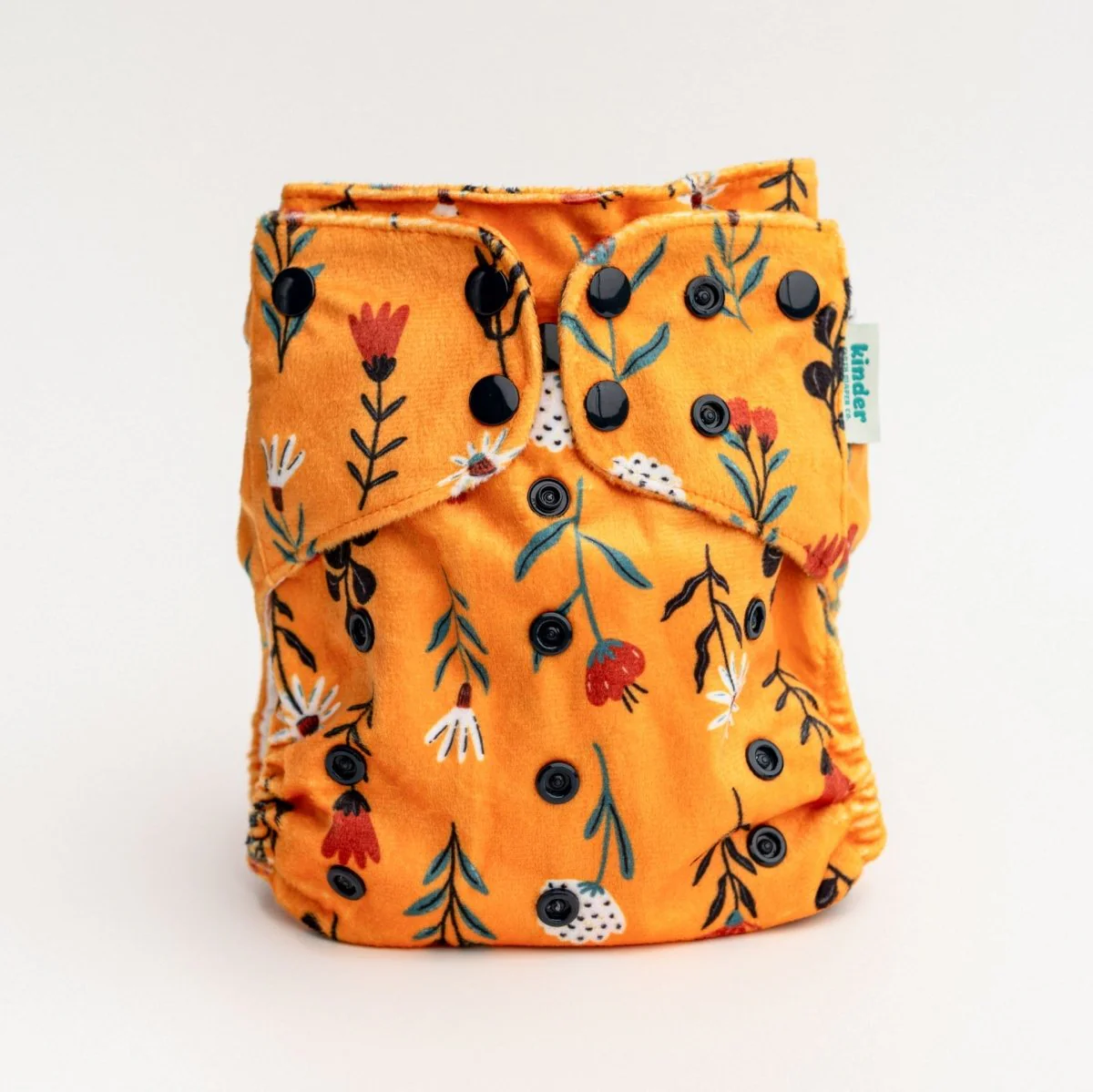 Patterned Lounger Pocket Cloth Diaper — Minky Fleece with Athletic Wicking Jersey - Image 20