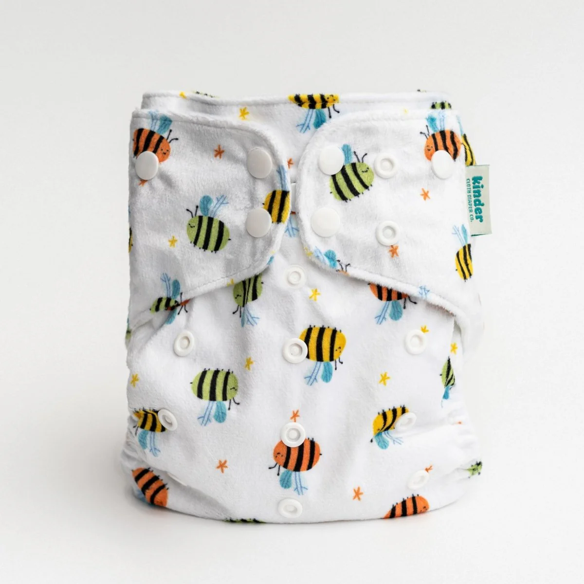 Patterned Lounger Pocket Cloth Diaper — Minky Fleece with Athletic Wicking Jersey - Image 23