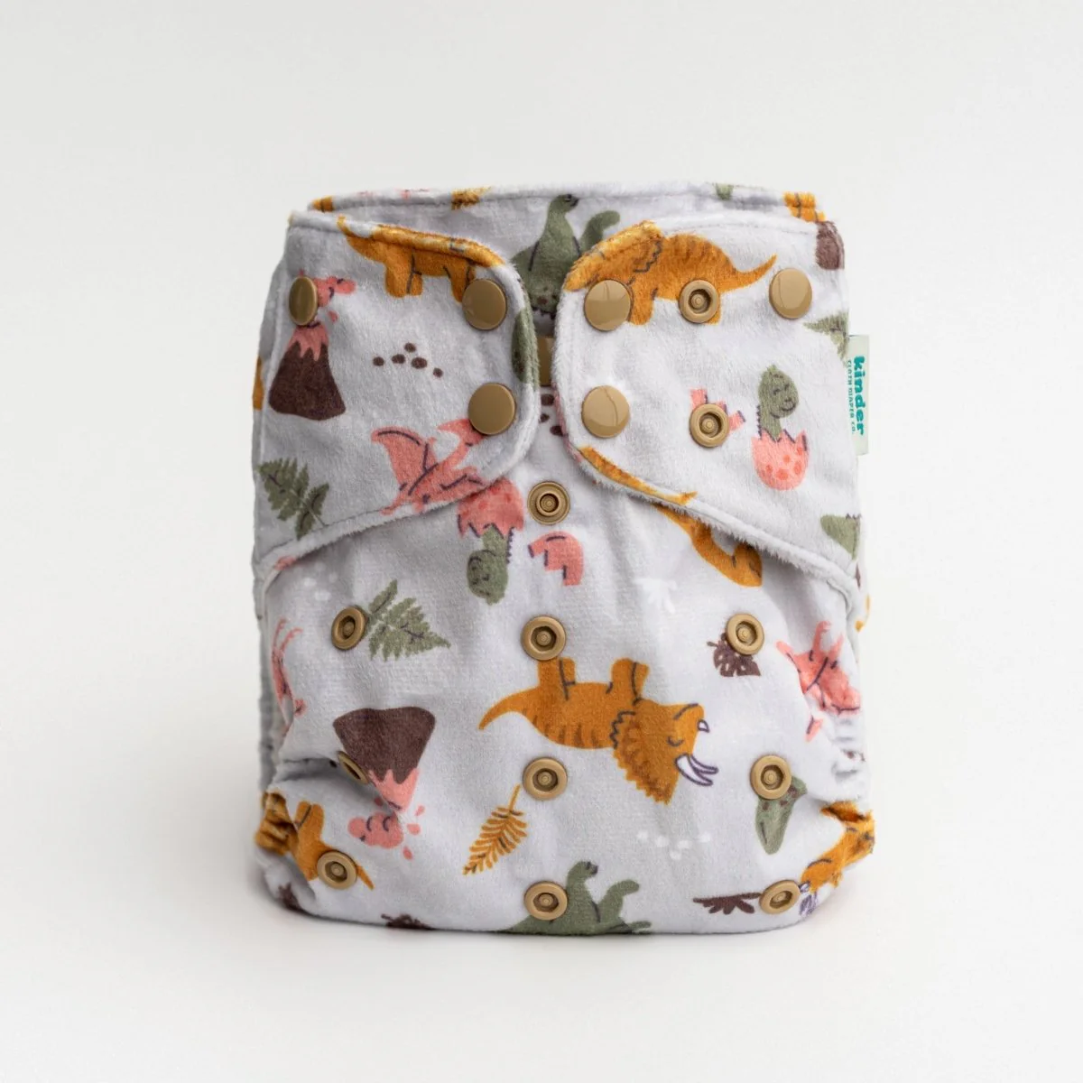 Patterned Lounger Pocket Cloth Diaper — Minky Fleece with Athletic Wicking Jersey - Image 27