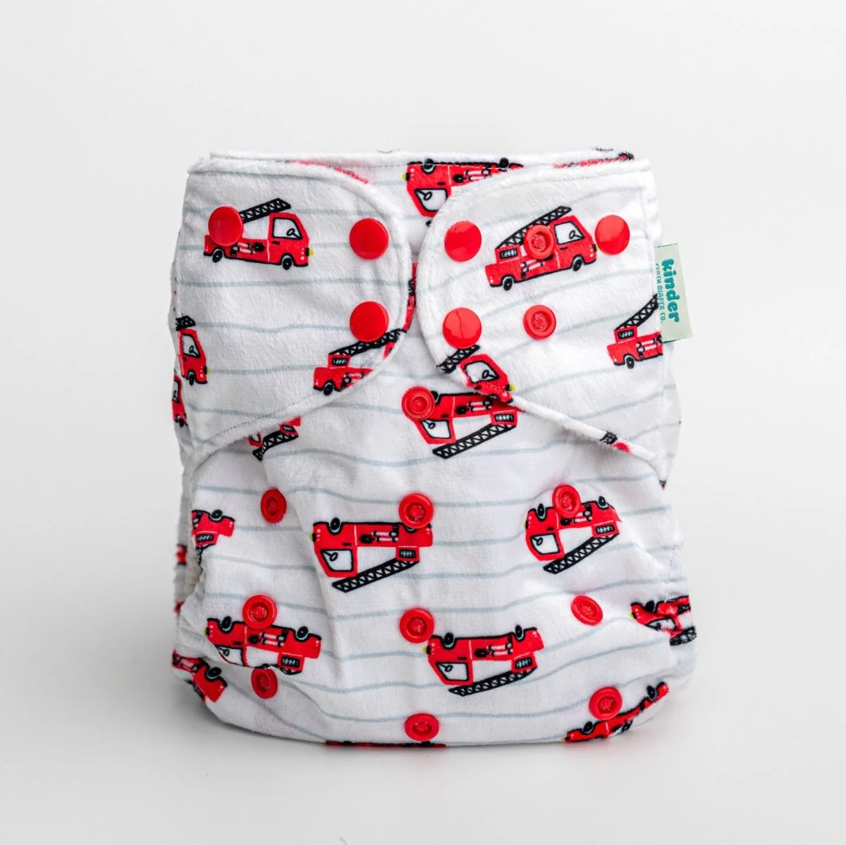 Patterned Lounger Pocket Cloth Diaper — Minky Fleece with Athletic Wicking Jersey - Image 31