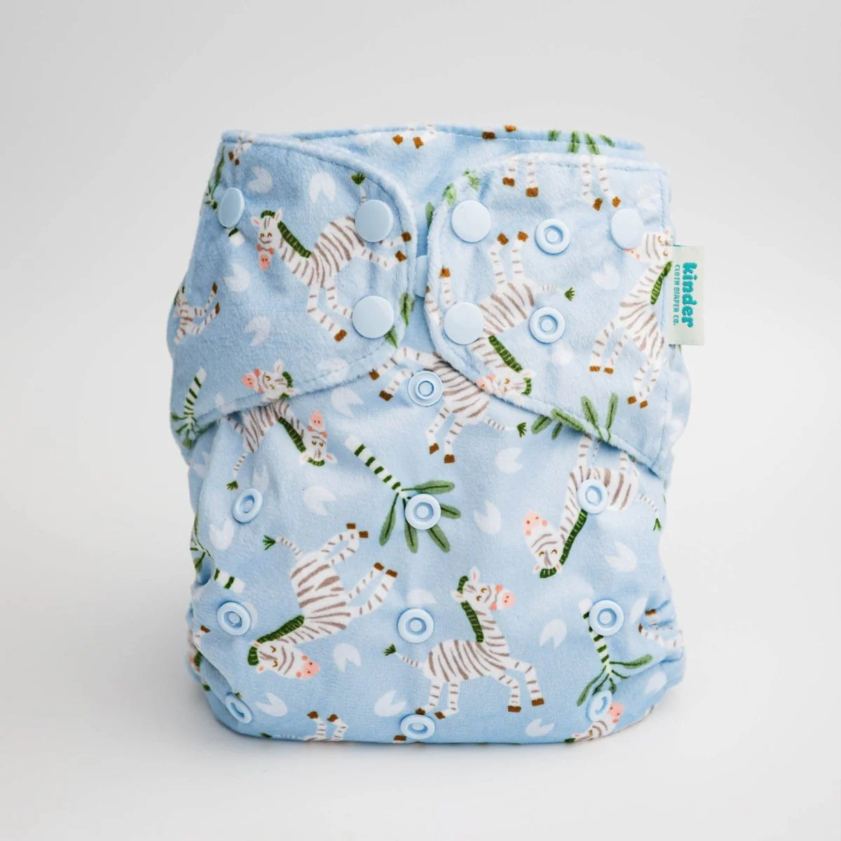 Patterned Lounger Pocket Cloth Diaper — Minky Fleece with Athletic Wicking Jersey - Image 33