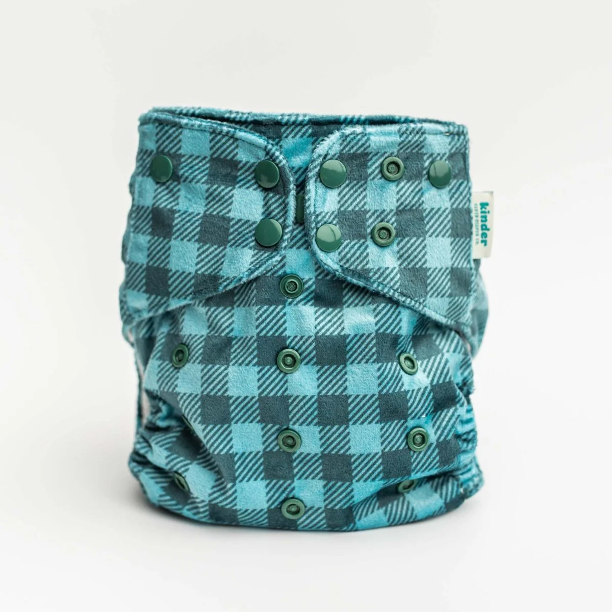 Patterned Lounger Pocket Cloth Diaper — Minky Fleece with Athletic Wicking Jersey - Image 4