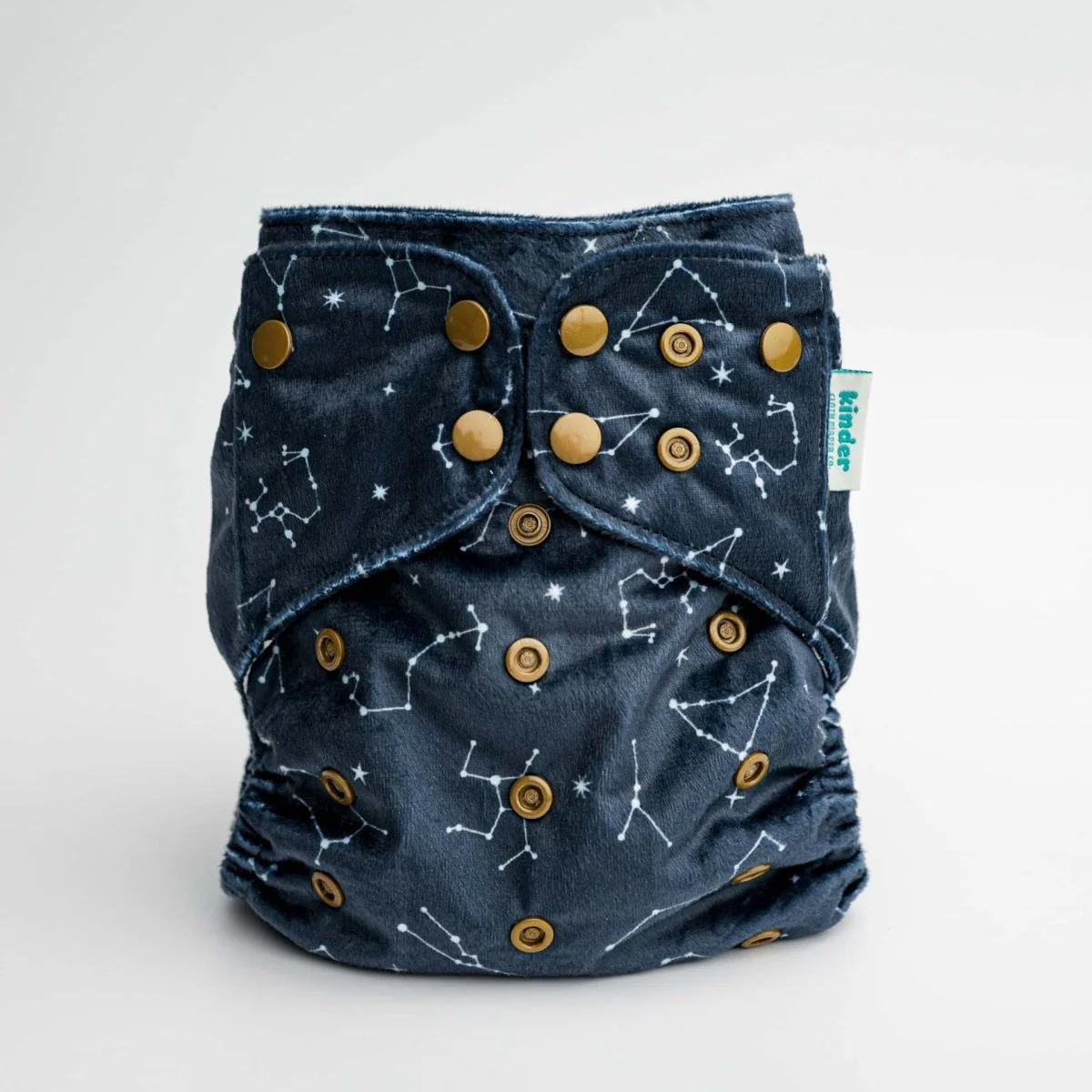 Patterned Lounger Pocket Cloth Diaper — Minky Fleece with Athletic Wicking Jersey - Image 41