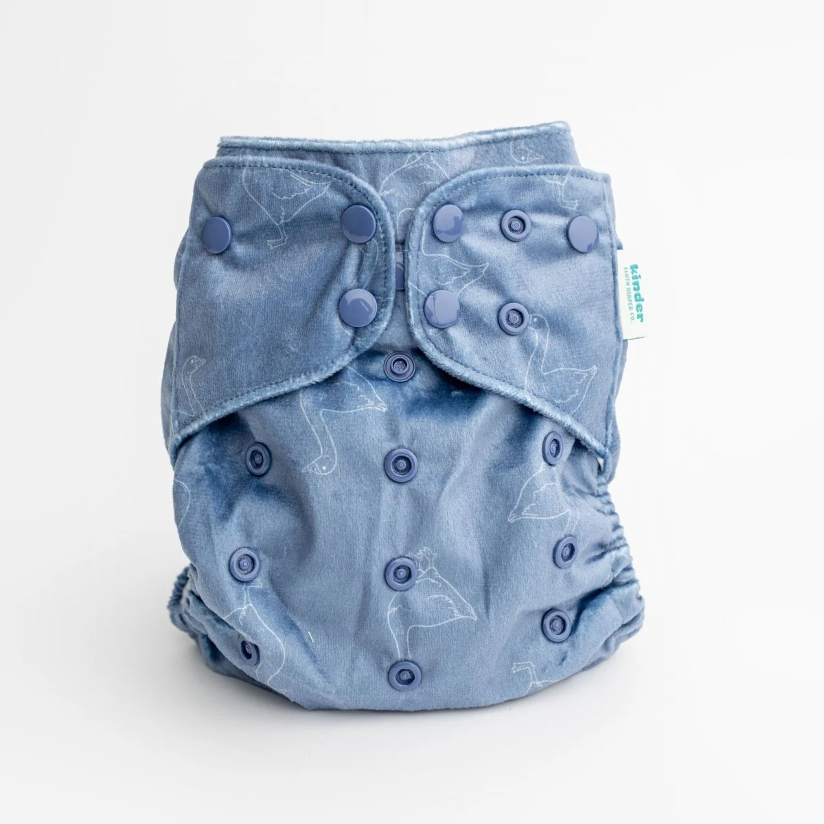 Patterned Lounger Pocket Cloth Diaper — Minky Fleece with Athletic Wicking Jersey - Image 52
