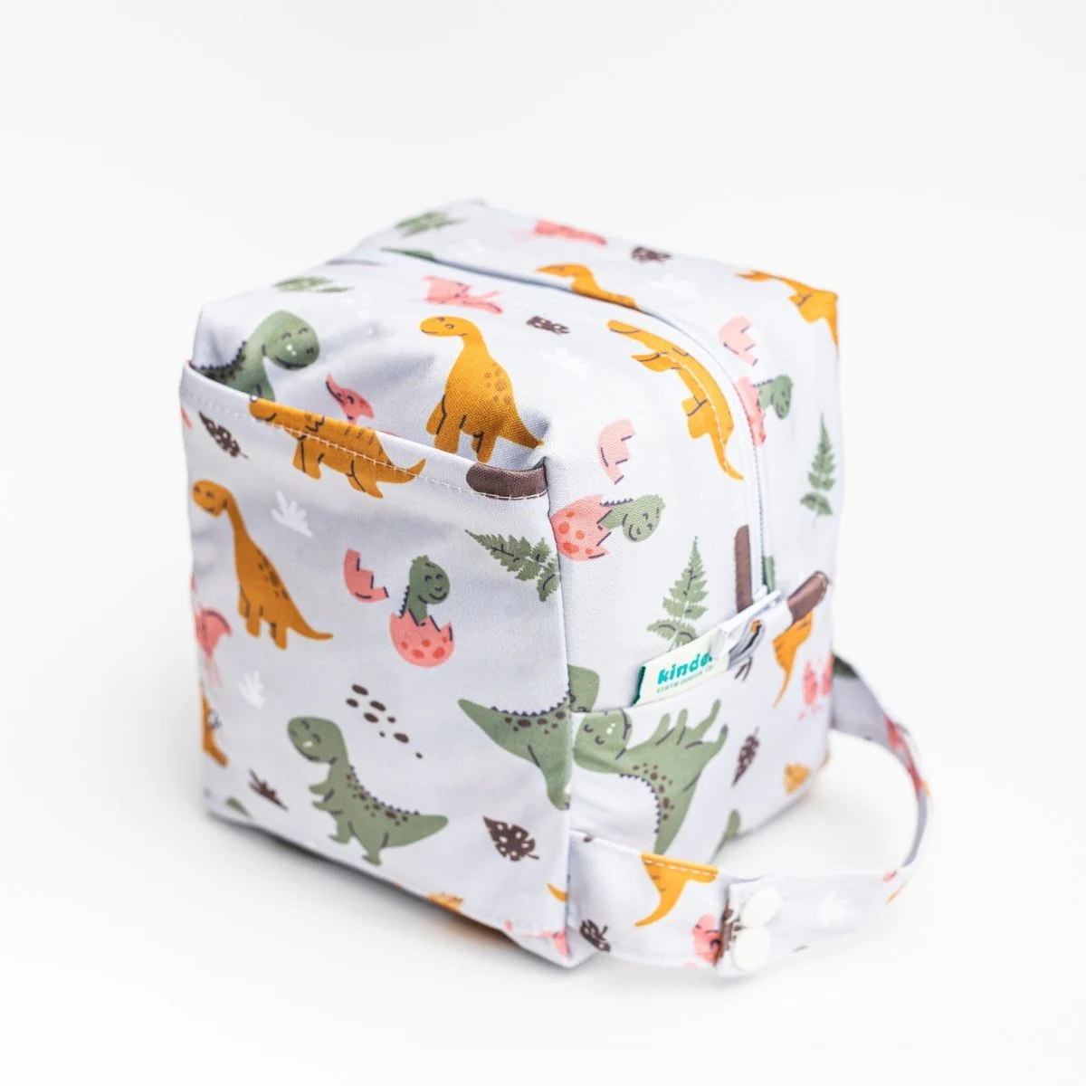Reversible Mini Storage Travel Cube Diaper Pod with Exterior Storage Pocket - Image 18