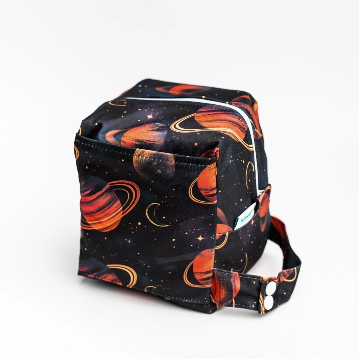Reversible Mini Storage Travel Cube Diaper Pod with Exterior Storage Pocket - Image 20