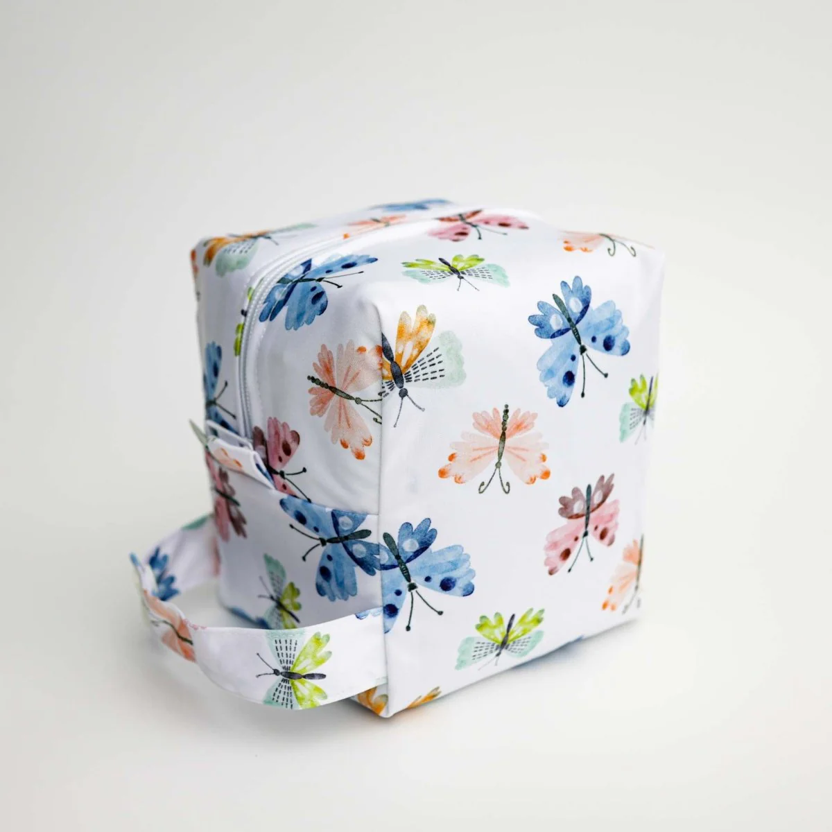 Reversible Mini Storage Travel Cube Diaper Pod with Exterior Storage Pocket - Image 22