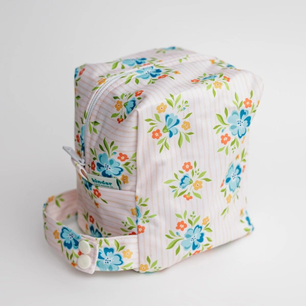 Reversible Mini Storage Travel Cube Diaper Pod with Exterior Storage Pocket - Image 28