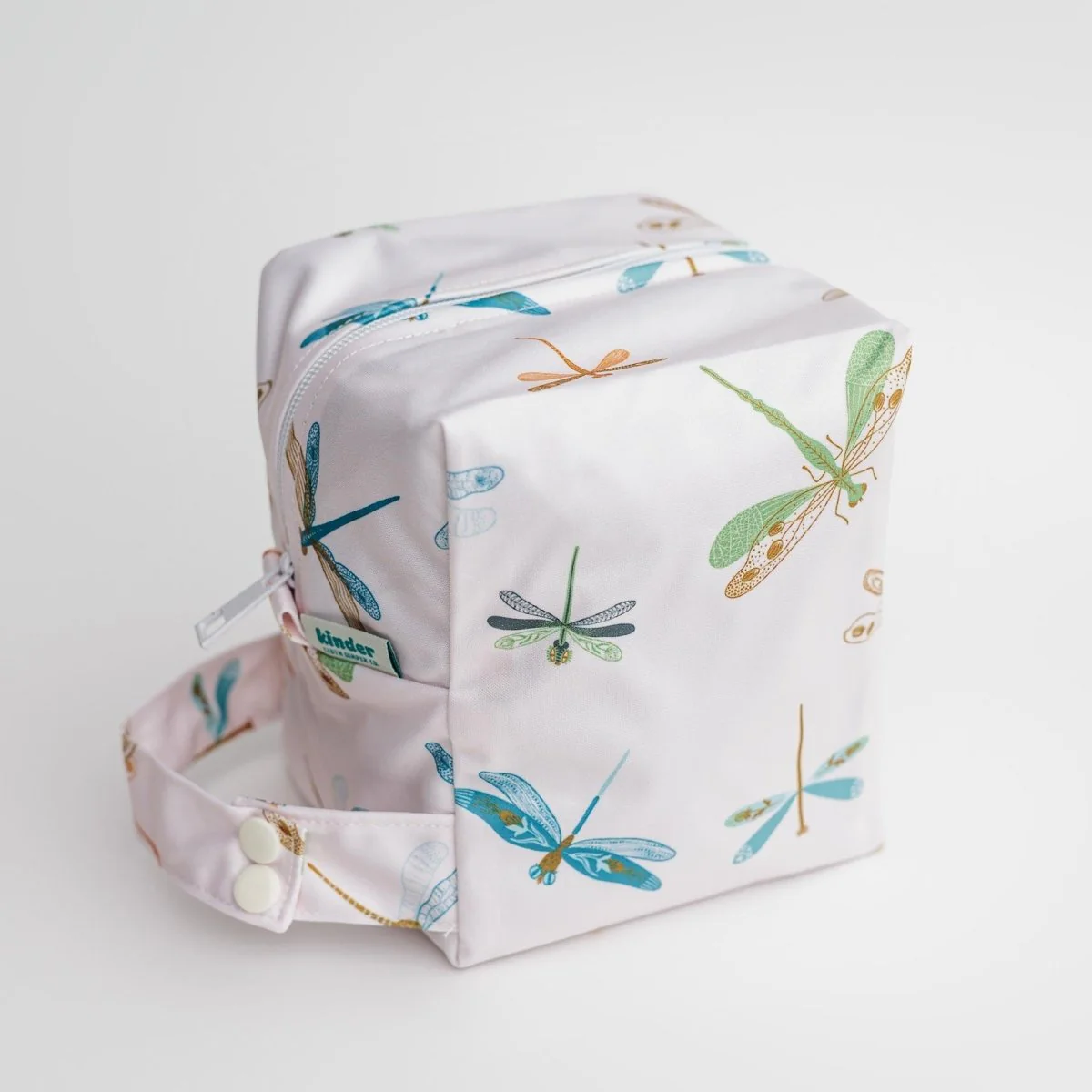 Reversible Mini Storage Travel Cube Diaper Pod with Exterior Storage Pocket - Image 29