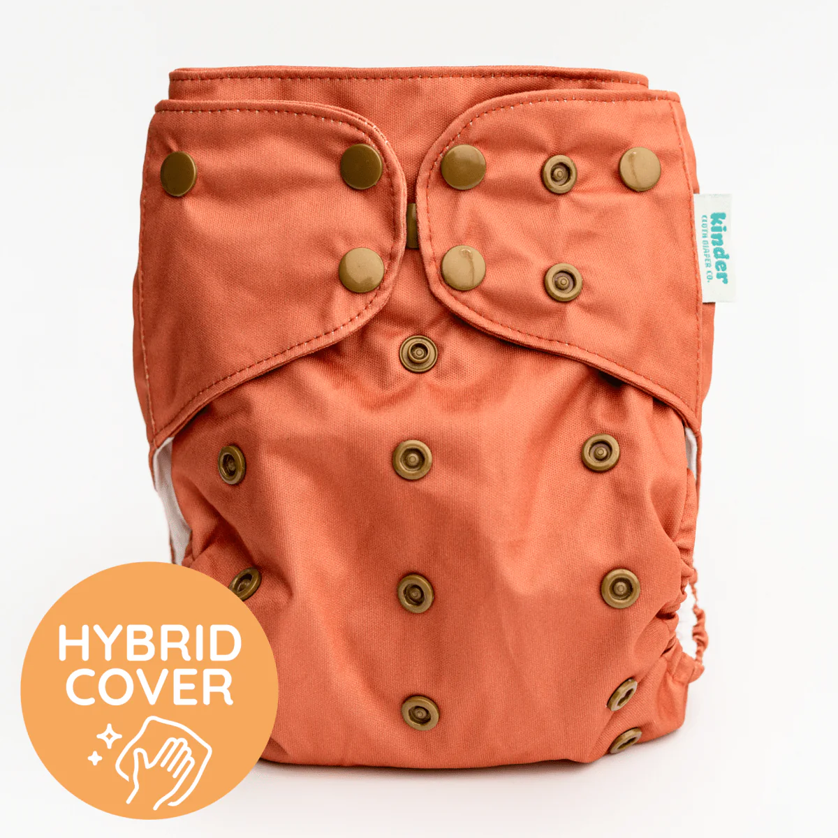 Solid Color: NEW Essentials Hybrid Wipeable Diaper Cover - Image 11