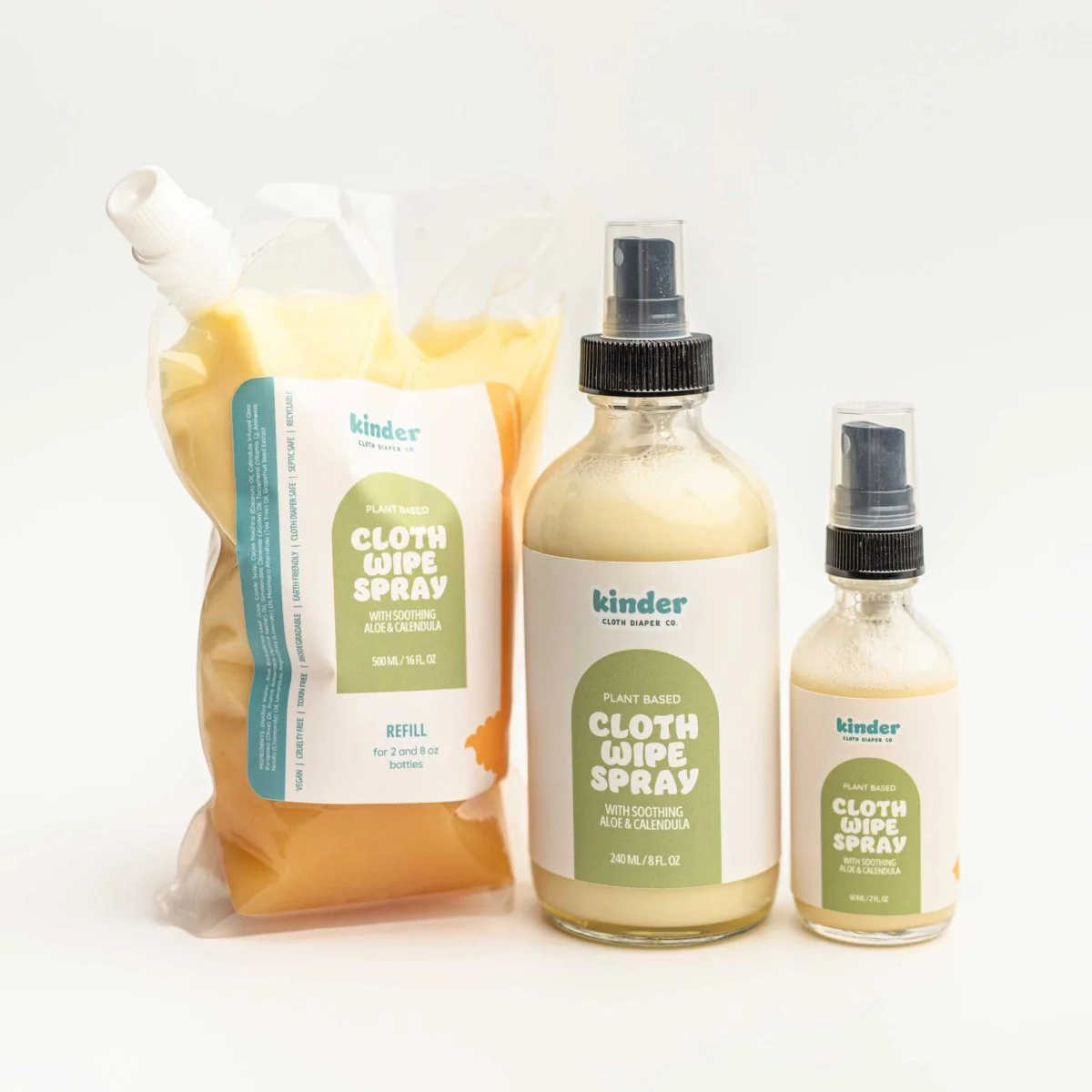 Cloth Wipe Spray: Soothing Aloe and Calendula - Image 3