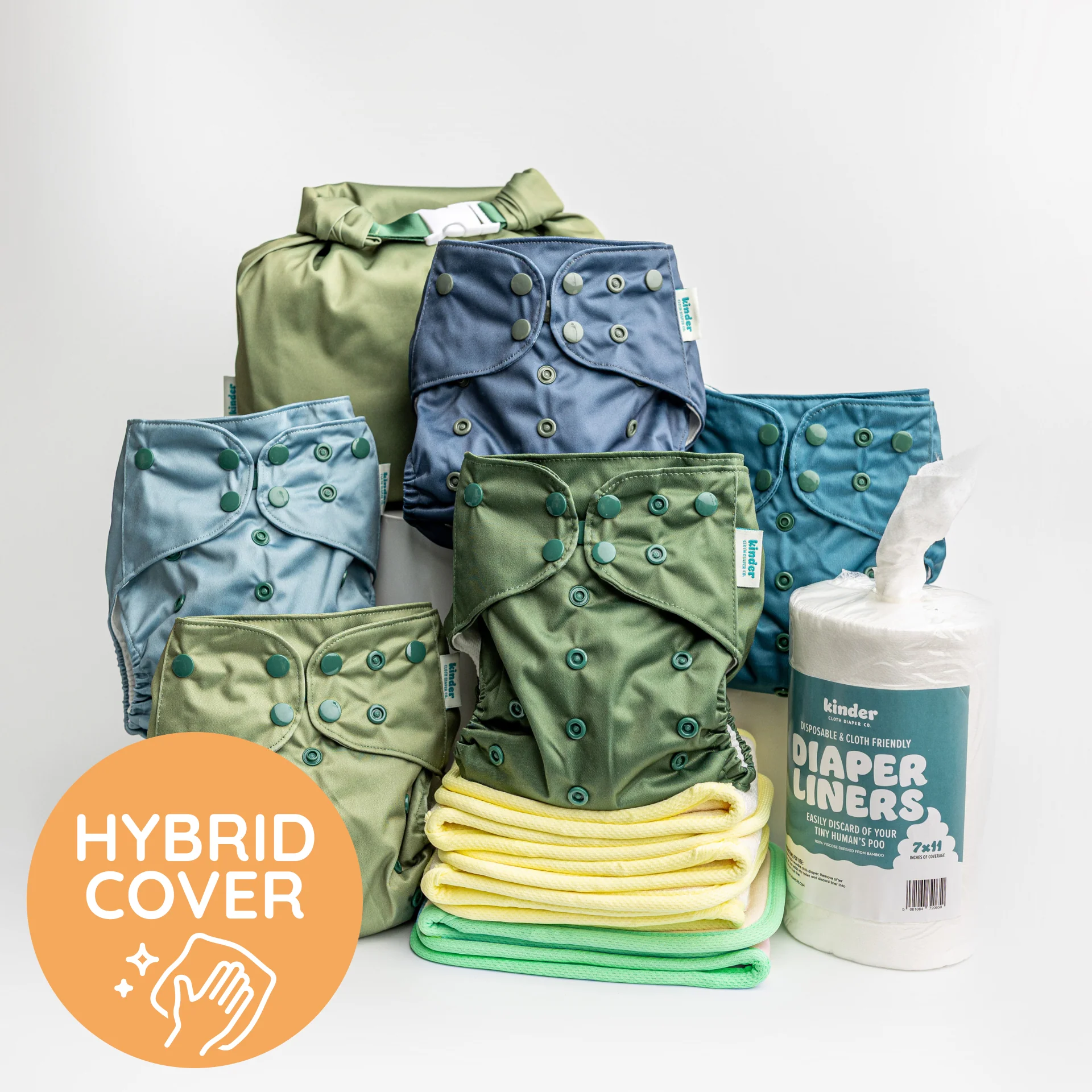 Coastal Calm Hybrid Cover New Parent Start Bundle