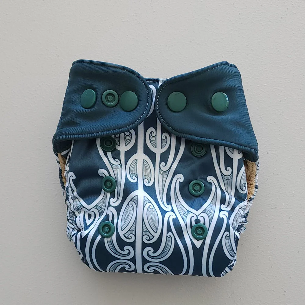 Kekoa Premium Hybrid Newborn Cloth Diaper - Image 25