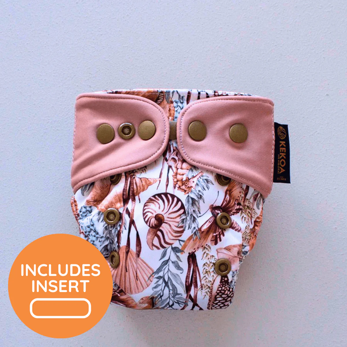 Kekoa Premium Hybrid Newborn Cloth Diaper - Image 27