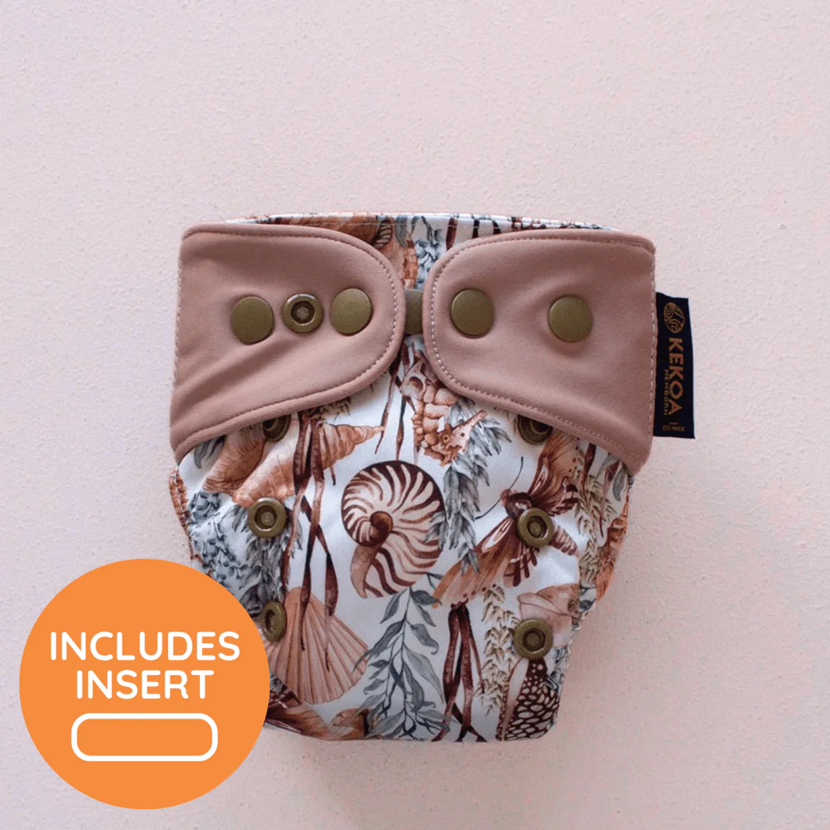 Kekoa Premium Hybrid Newborn Cloth Diaper - Image 29