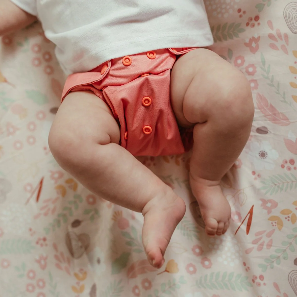 Solid Color: Essentials Pocket Cloth Diaper with Athletic Wicking Jersey, Grows with your Baby - Image 11
