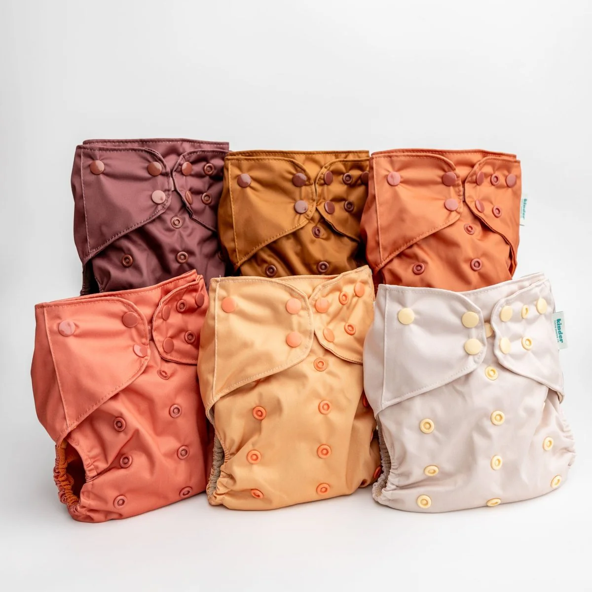 Solid Color: Essentials Pocket Cloth Diaper with Athletic Wicking Jersey, Grows with your Baby - Image 114