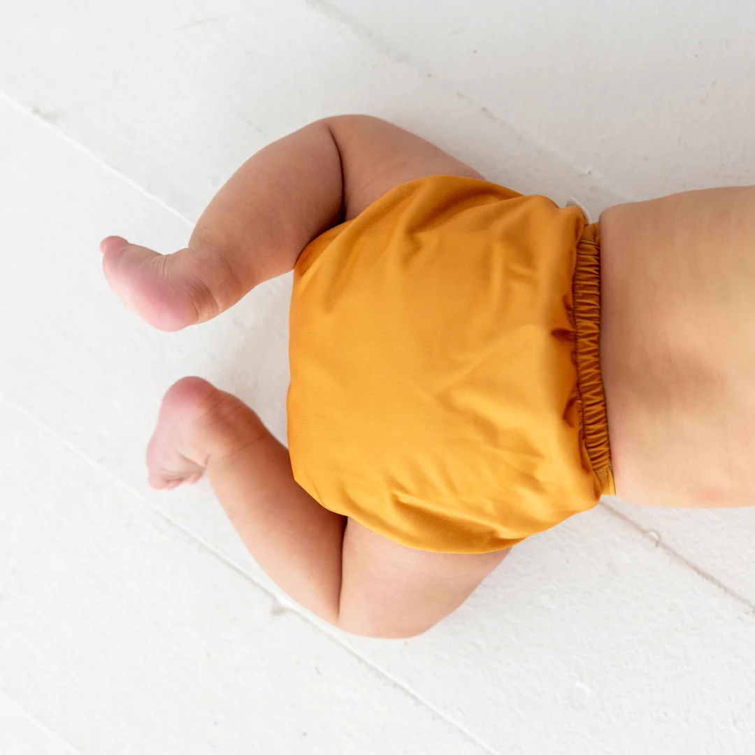Solid Color: Essentials Pocket Cloth Diaper with Athletic Wicking Jersey, Grows with your Baby - Image 144