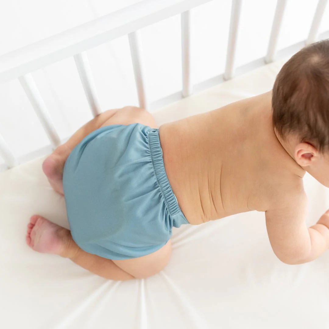 Solid Color: Essentials Pocket Cloth Diaper with Athletic Wicking Jersey, Grows with your Baby - Image 145