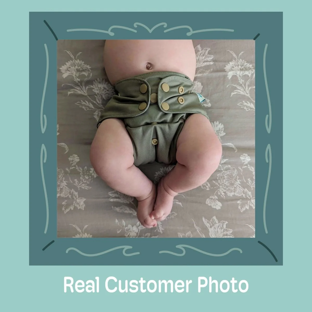 Solid Color: Essentials Pocket Cloth Diaper with Athletic Wicking Jersey, Grows with your Baby - Image 50