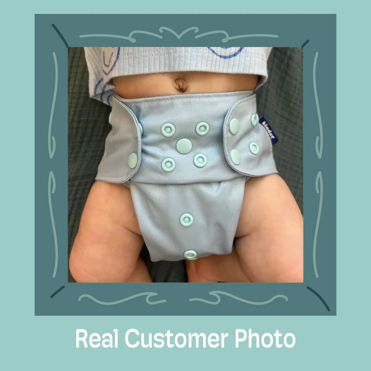 Solid Color: Essentials Pocket Cloth Diaper with Athletic Wicking Jersey, Grows with your Baby - Image 51