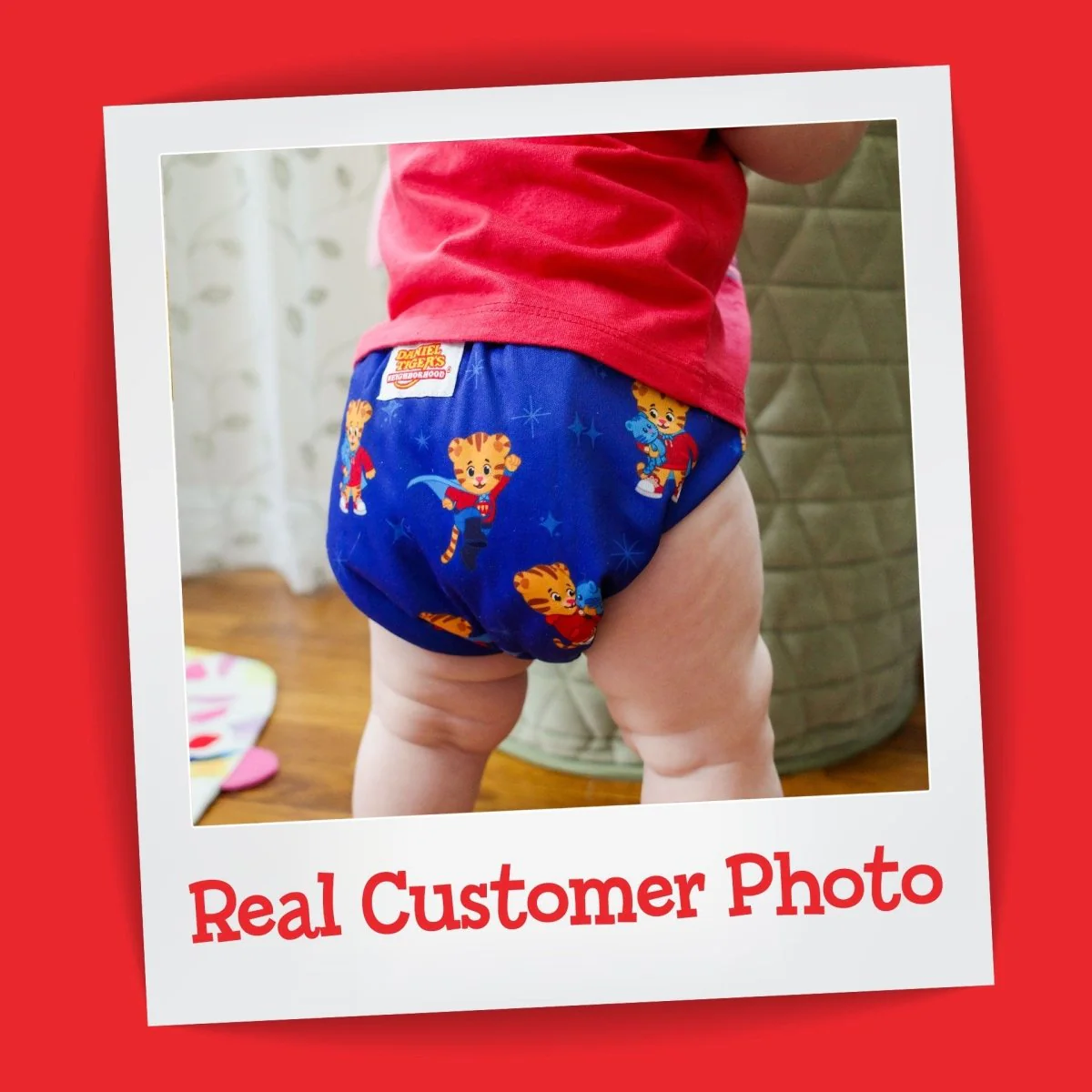 Daniel Tiger's Neighborhood Pocket Cloth Diaper - Image 15