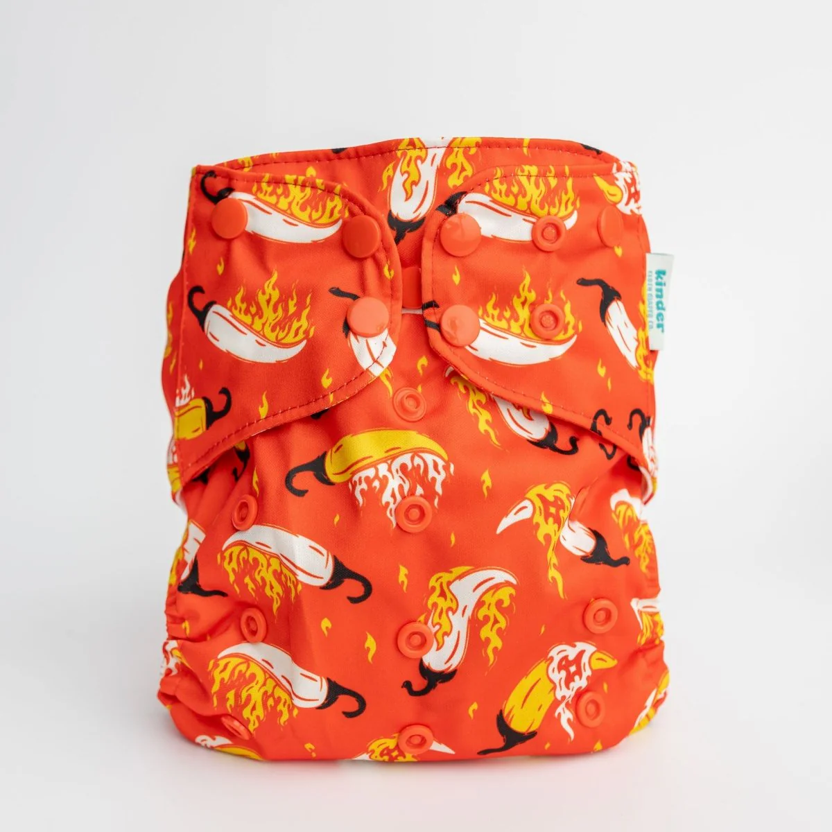 Food: Essentials Pocket Cloth Diaper with Athletic Wicking Jersey, Grows with your Baby - Image 36