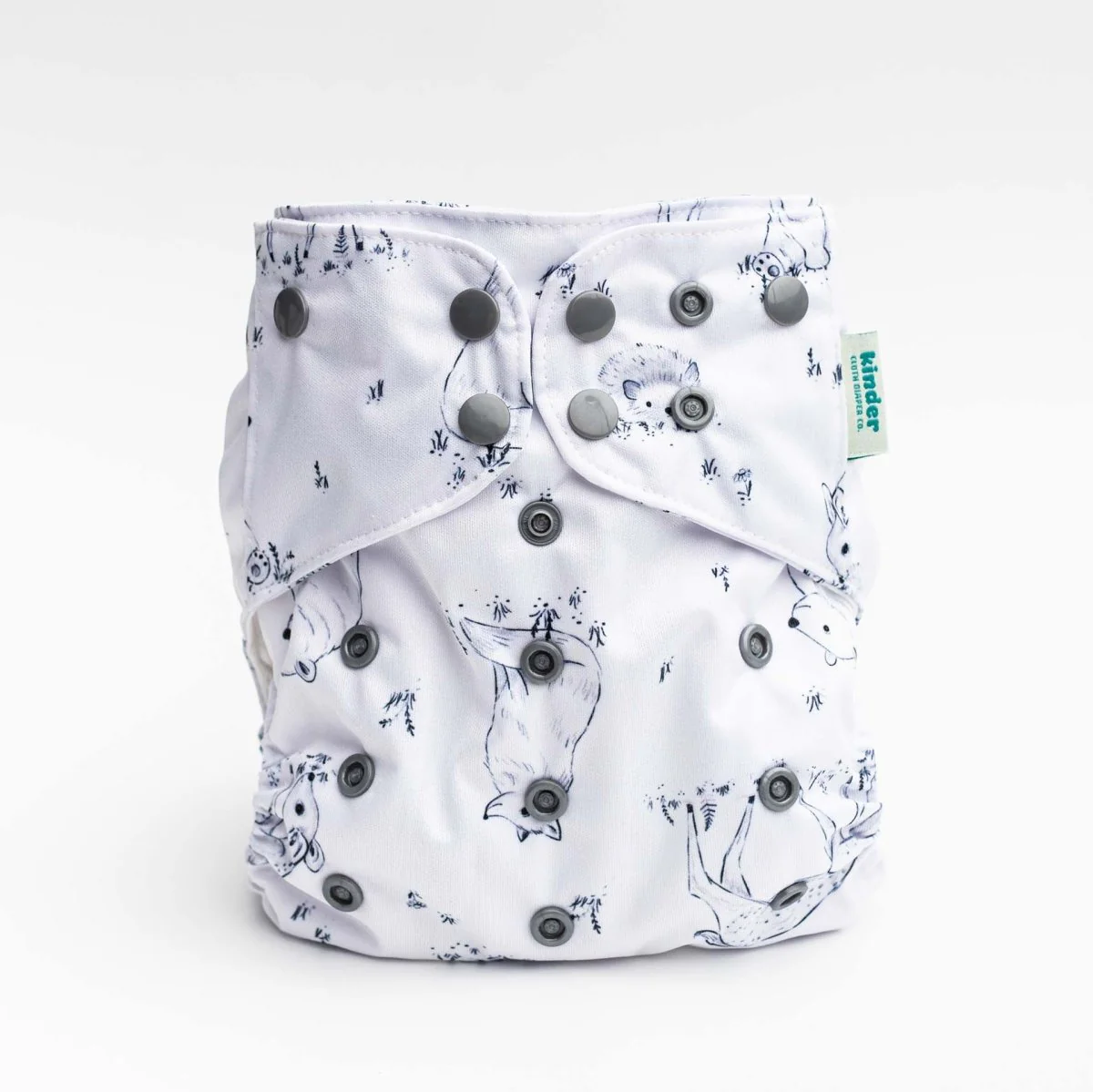 Floral: Essentials Pocket Cloth Diaper with Athletic Wicking Jersey, Grows with your Baby - Image 20