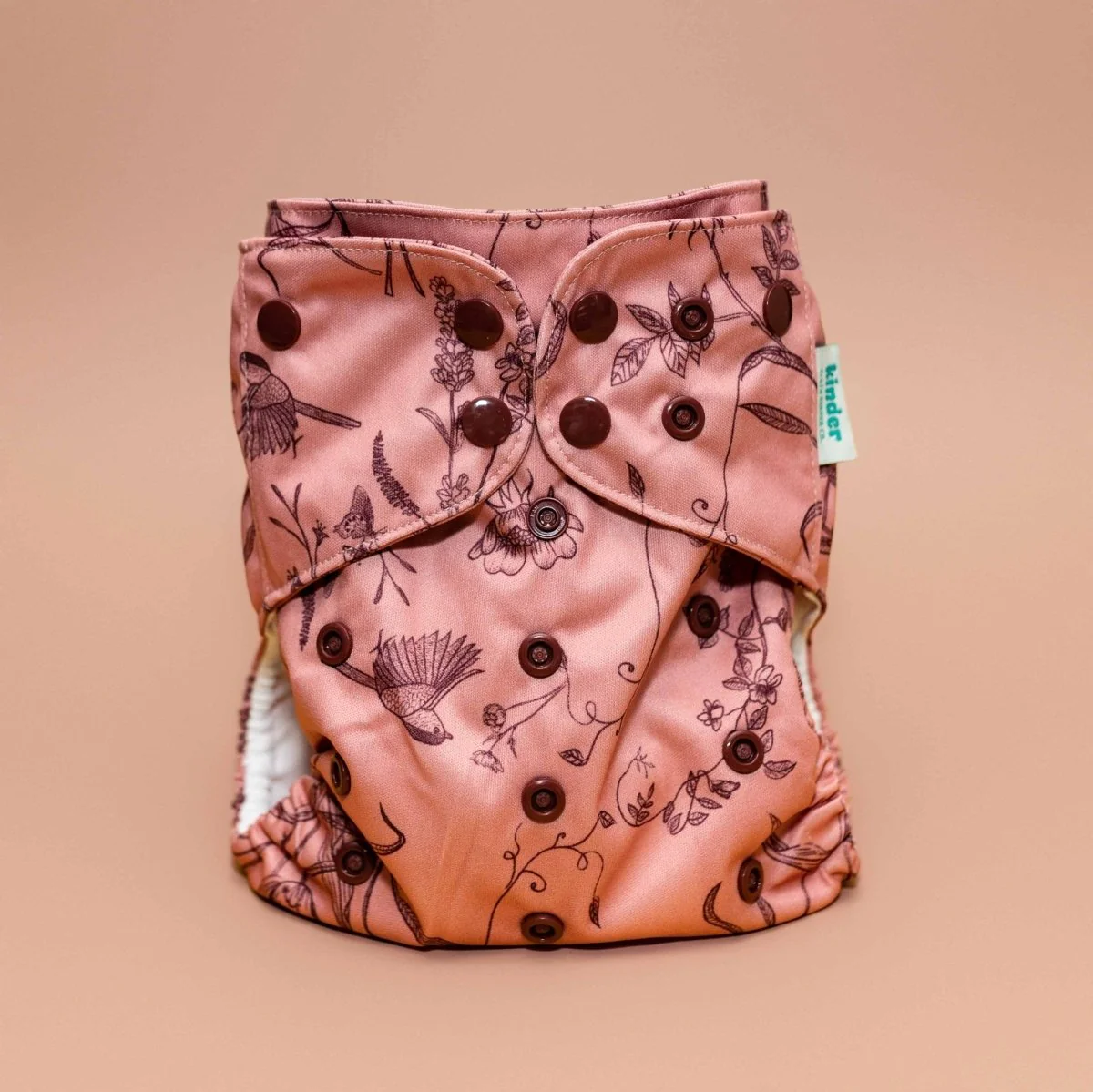 Floral: Essentials Pocket Cloth Diaper with Athletic Wicking Jersey, Grows with your Baby - Image 41