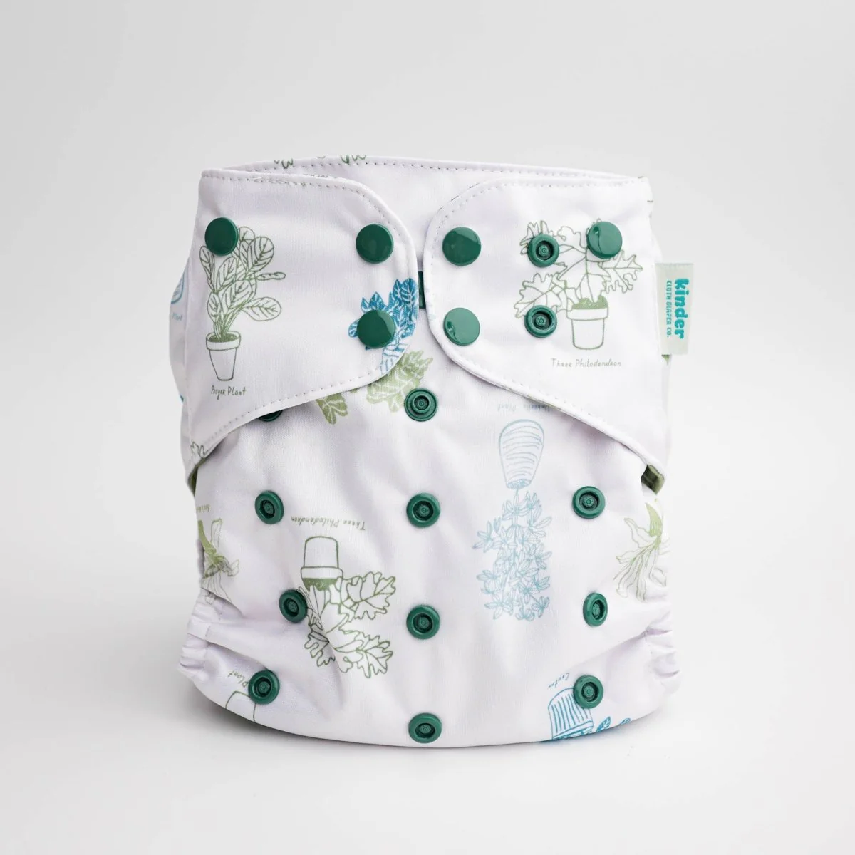 Floral: Essentials Pocket Cloth Diaper with Athletic Wicking Jersey, Grows with your Baby - Image 48