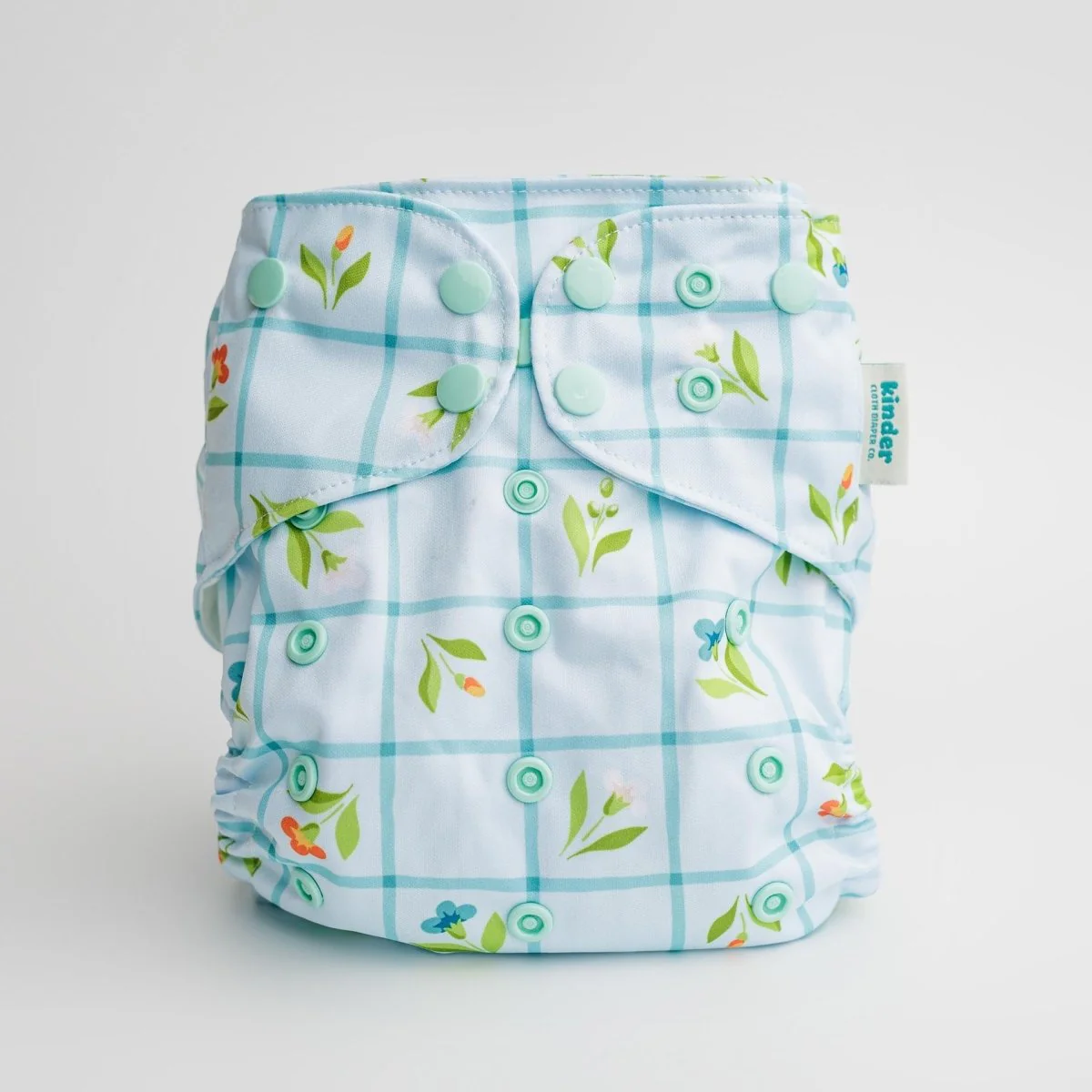 Floral: Essentials Pocket Cloth Diaper with Athletic Wicking Jersey, Grows with your Baby - Image 50