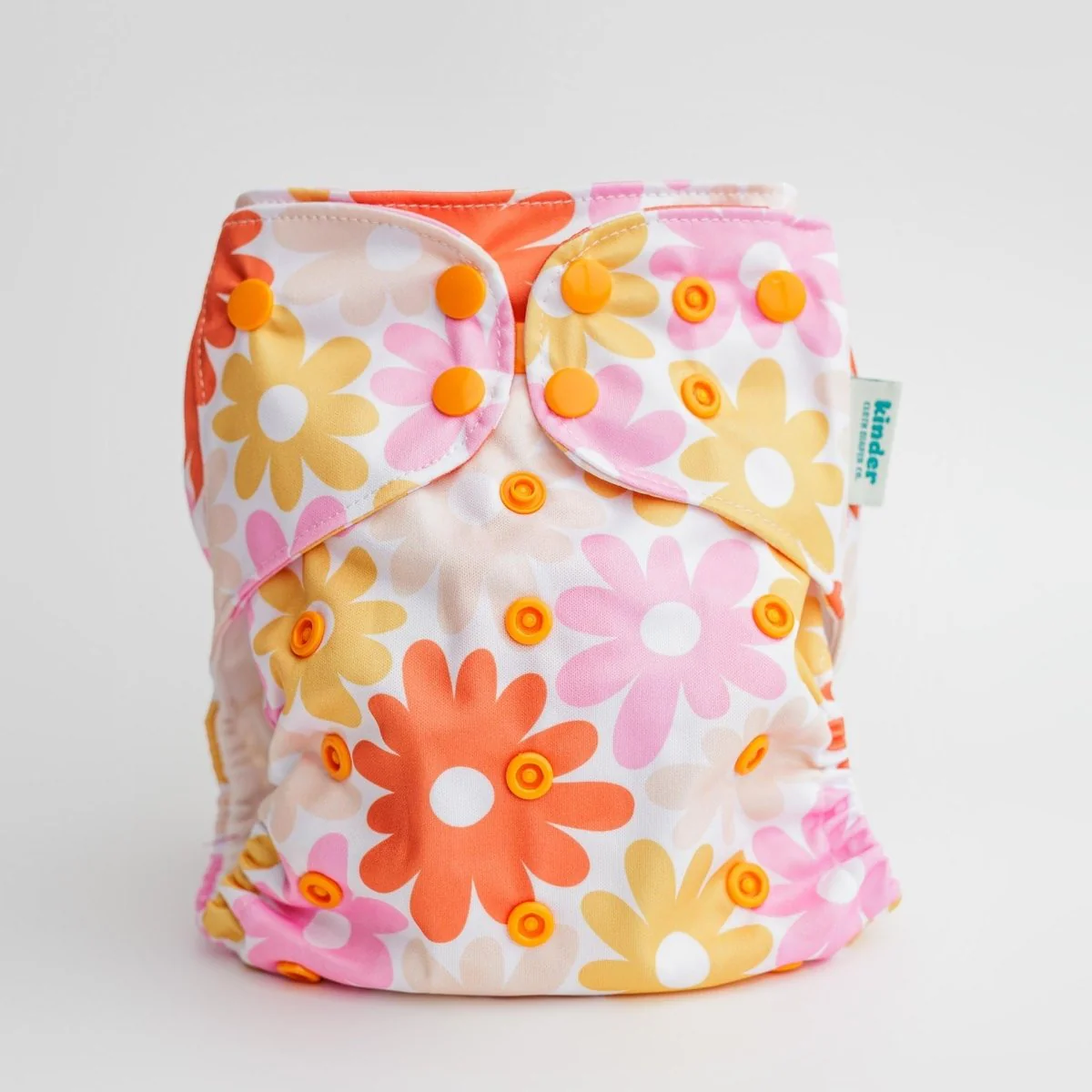 Floral: Essentials Pocket Cloth Diaper with Athletic Wicking Jersey, Grows with your Baby - Image 53