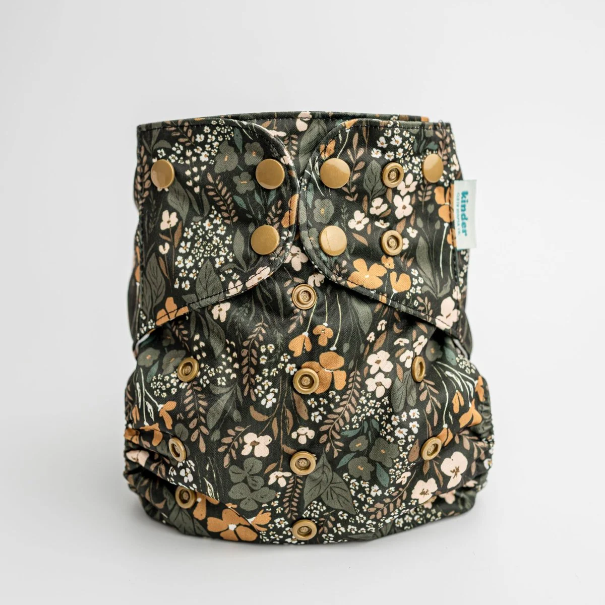 Floral: Essentials Pocket Cloth Diaper with Athletic Wicking Jersey, Grows with your Baby - Image 65