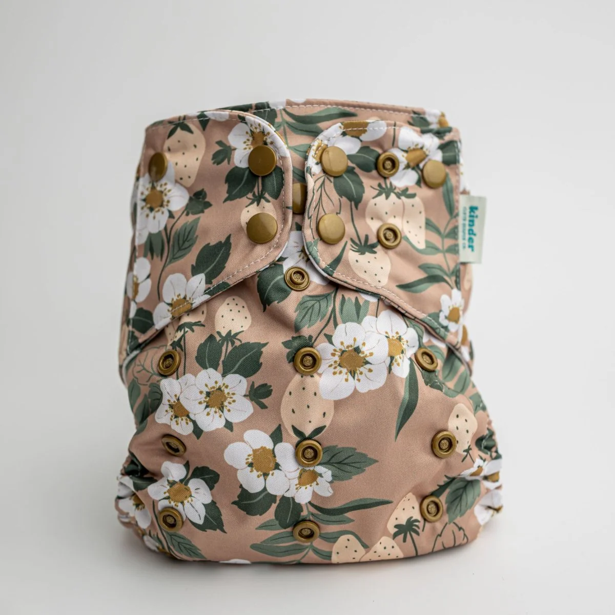 Floral: Essentials Pocket Cloth Diaper with Athletic Wicking Jersey, Grows with your Baby - Image 66